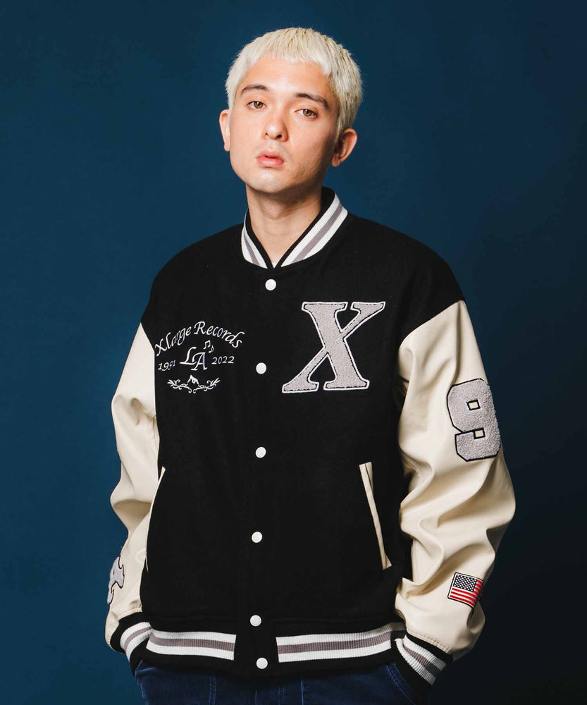 XLarge OG Logo Varsity Jacket - Black – Urbn Lot