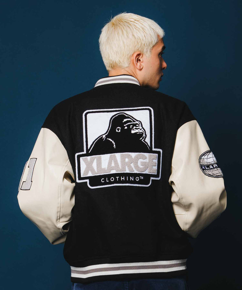 XLARGE OG VARSITY JACKET+storksnapshots.com