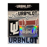 Urbn Lot Logo Sticker Pack